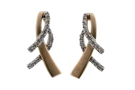 K001-45548: EARRINGS .15 TW