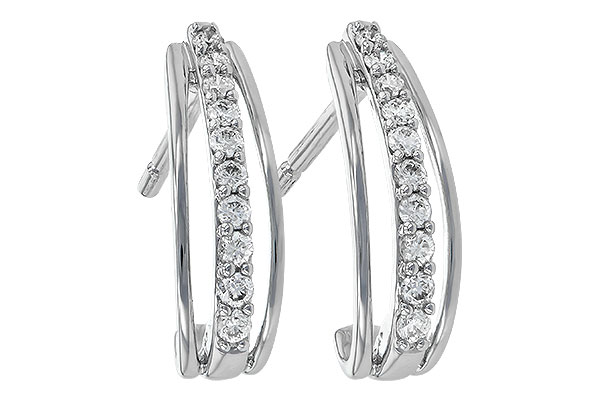 K185-11002: EARRINGS .19 TW