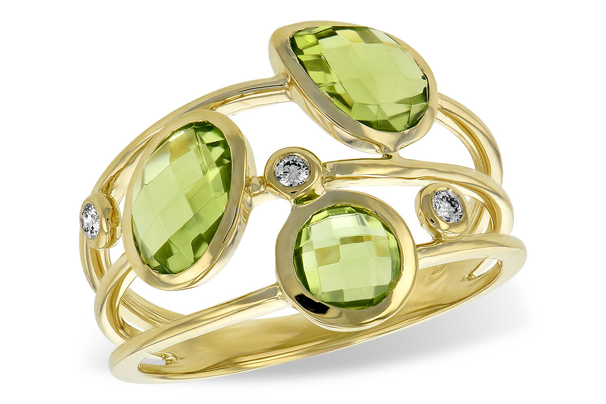 K189-67430: LDS RG 2.45 PERIDOT 2.50 TGW
