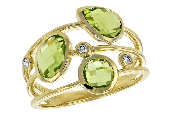 K189-67430: LDS RG 2.45 PERIDOT 2.50 TGW