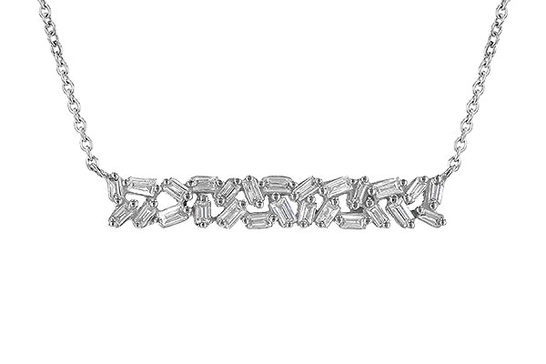 K190-59184: NECK .24 TW BAGUETTES