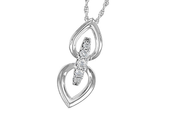K273-29239: NECKLACE .22 TW