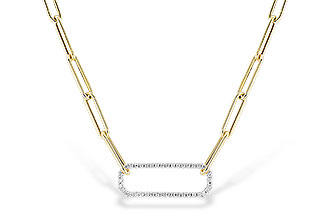 K274-18357: NECKLACE .50 TW (17 INCHES)