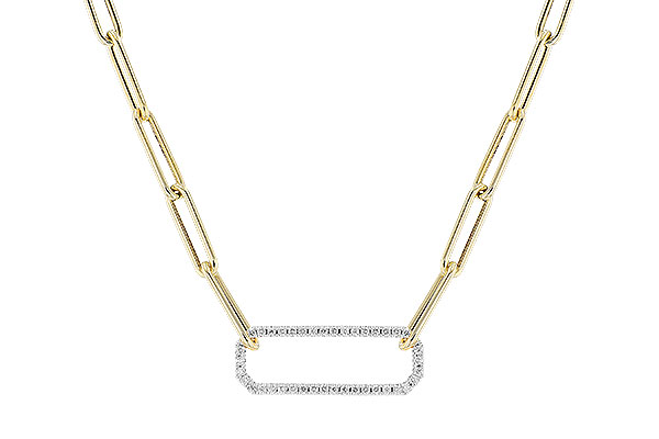 K274-18357: NECKLACE .50 TW (17 INCHES)