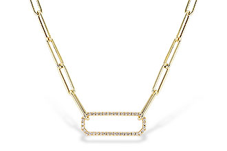 K274-18357: NECKLACE .50 TW (17 INCHES)