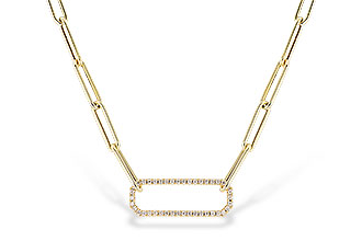K274-18357: NECKLACE .50 TW (17 INCHES)