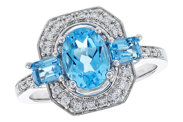 K274-21075: LDS RG 1.75 TW BLUE TOPAZ 1.90 TGW