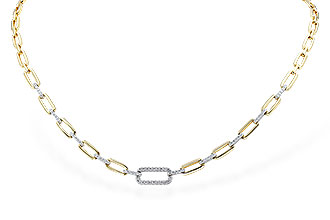K274-21939: NECKLACE .58 TW