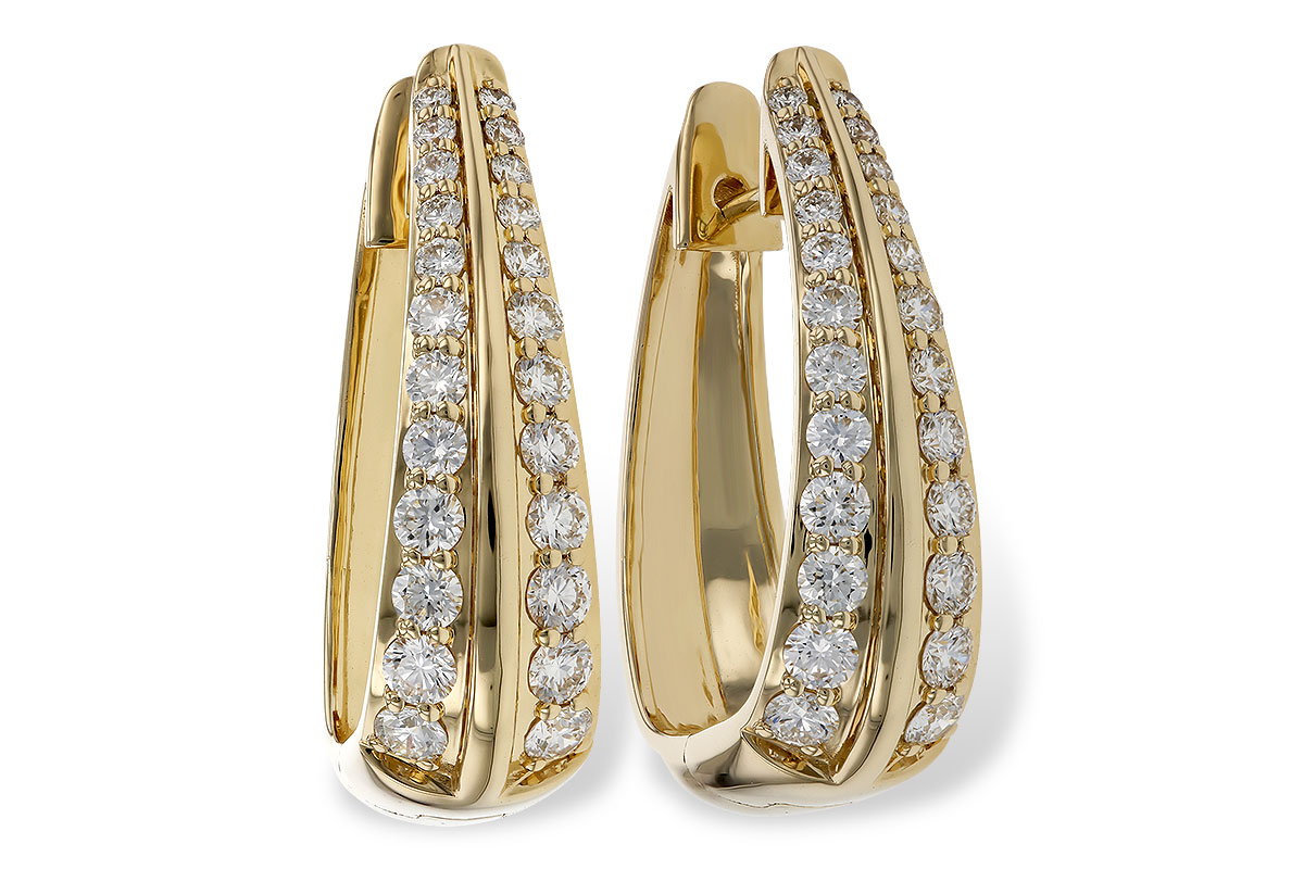 K275-11948: EARRINGS 2.00 TW