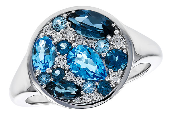 K275-12848: LDS RG 1.80 TW BLUE TOPAZ 1.96 TGW