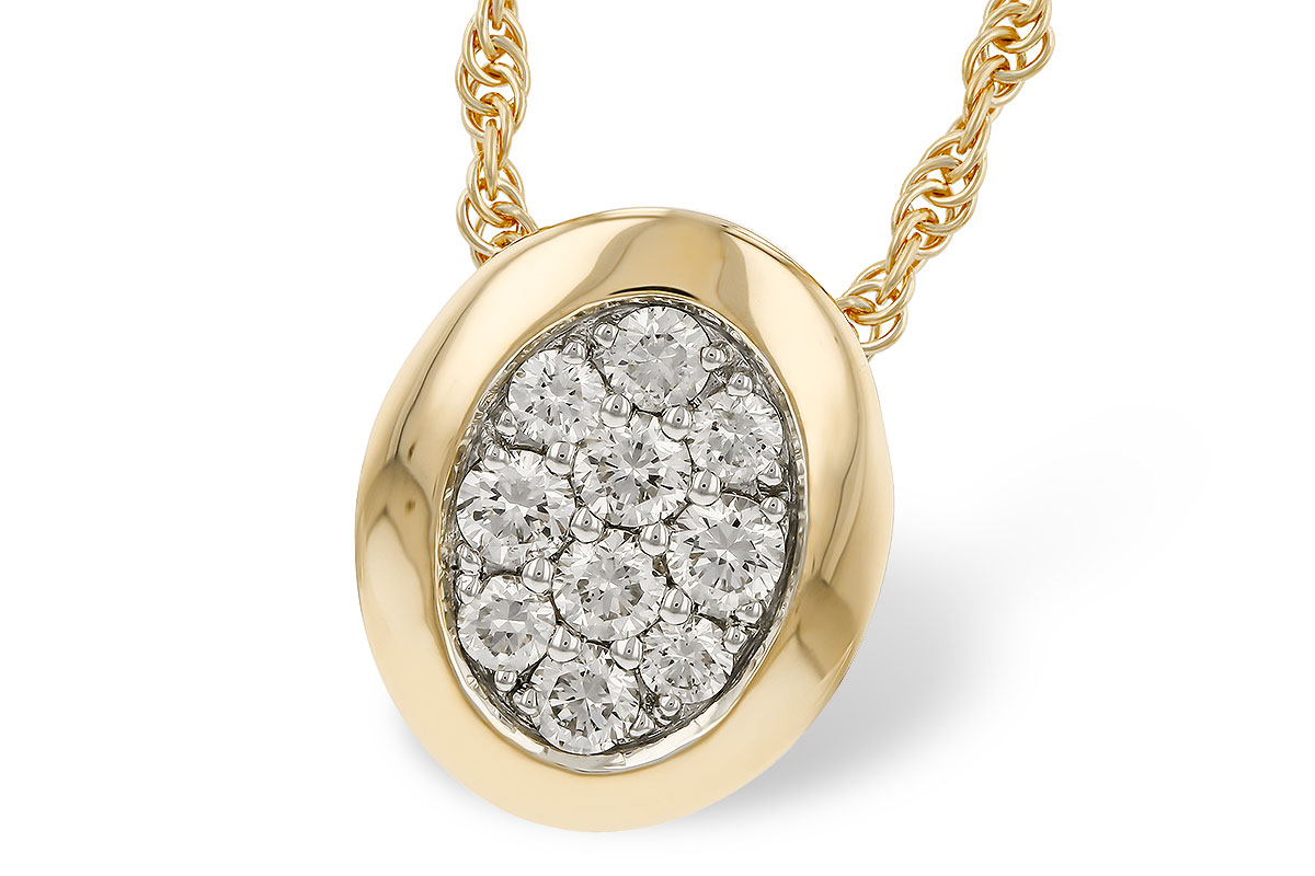 K275-15557: NECKLACE .25 TW
