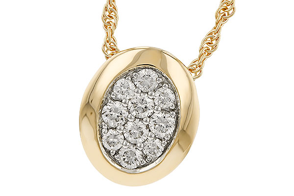 K275-15557: NECKLACE .25 TW