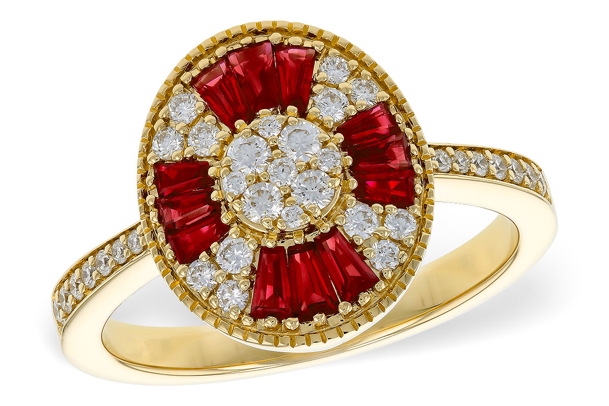 K275-15621: LDS RG .54 TW RUBY .84 TGW