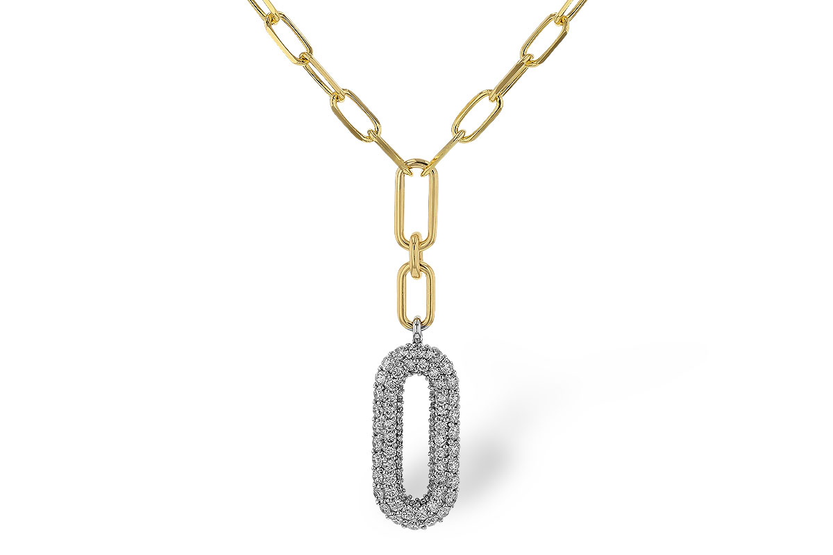 K275-16484: NECKLACE .96 TW (18")