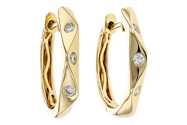 K275-16502: EARRINGS .15 TW