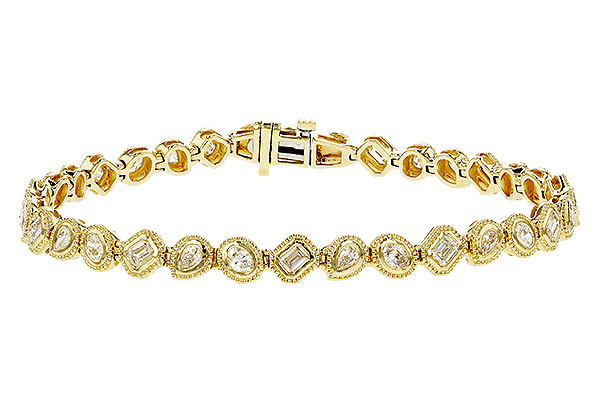K275-16521: BRACELET 2.15 TW FANCY CUT DIAMONDS