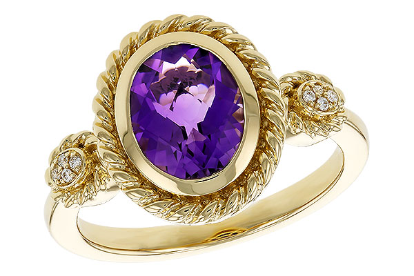 K275-17393: LDS RG 1.38 AMETHYST 1.40 TGW (9x7MM AMY)