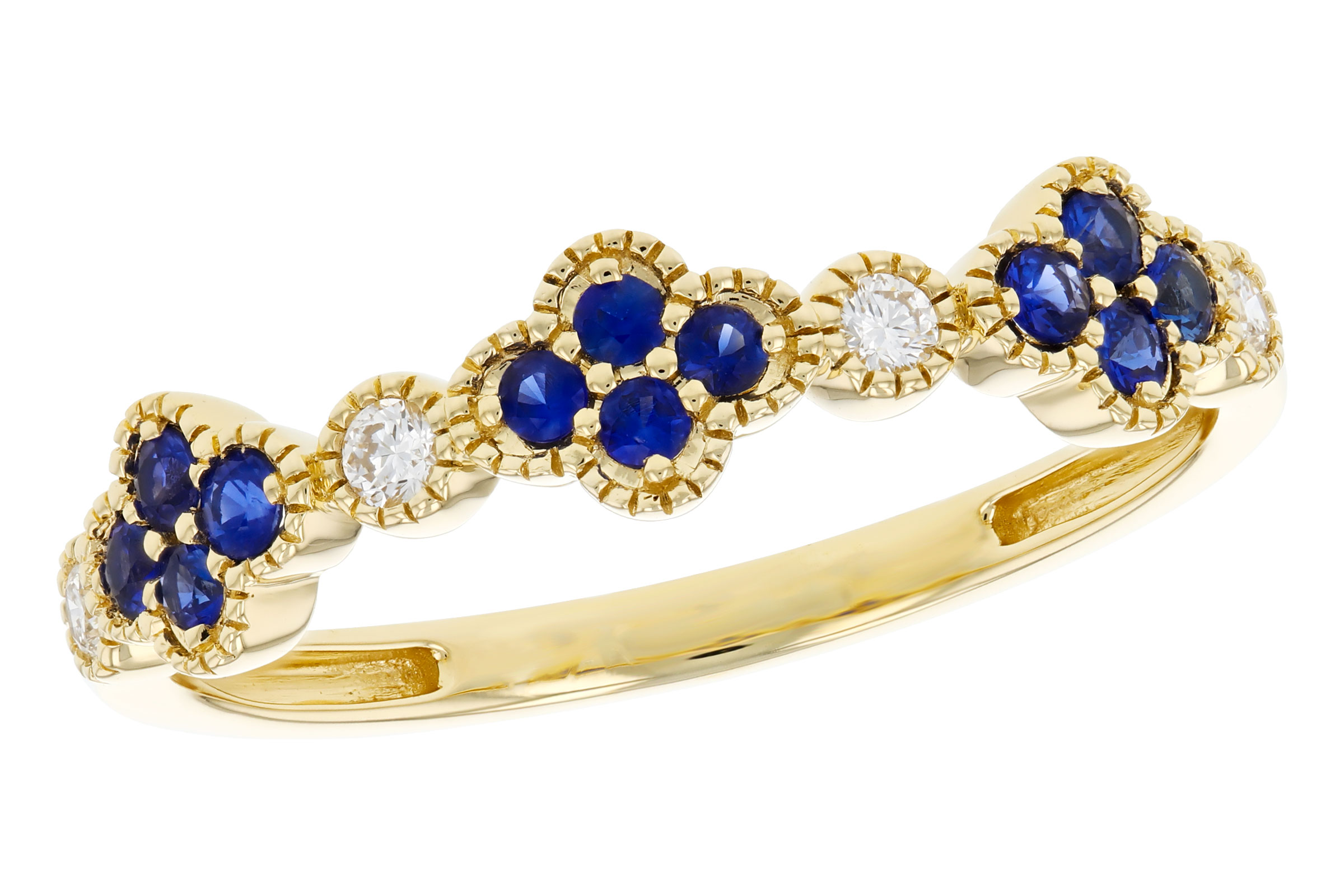 K276-02839: LDS WED RG .23 TW SAPPHIRE .31 TGW