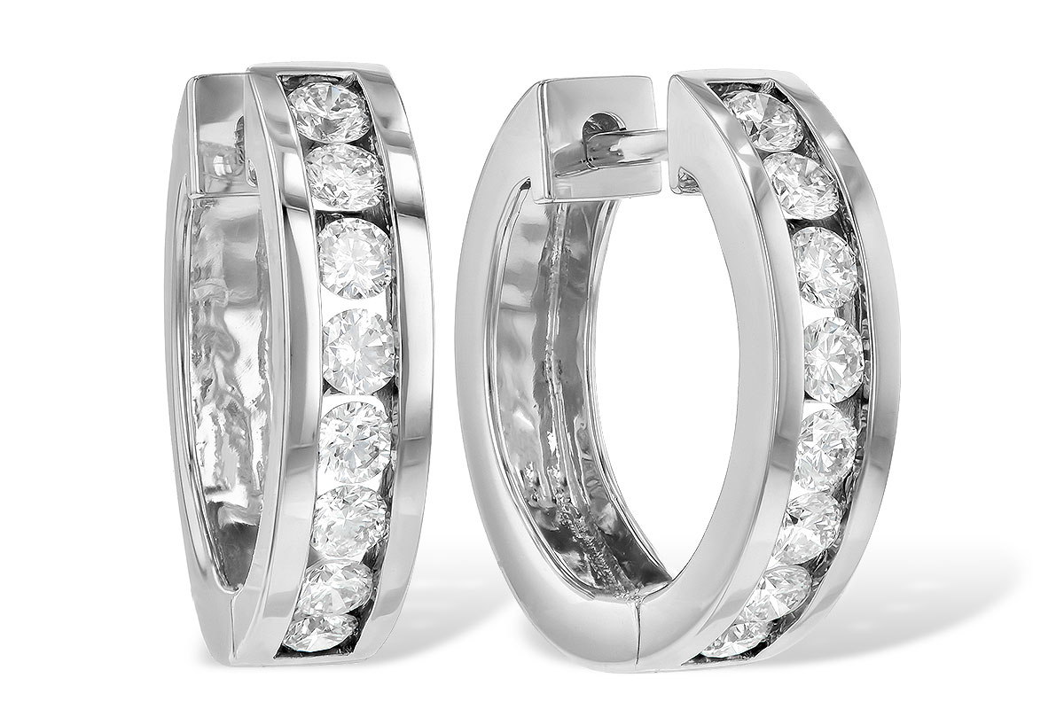 L186-02830: EARRINGS 1 CT TW