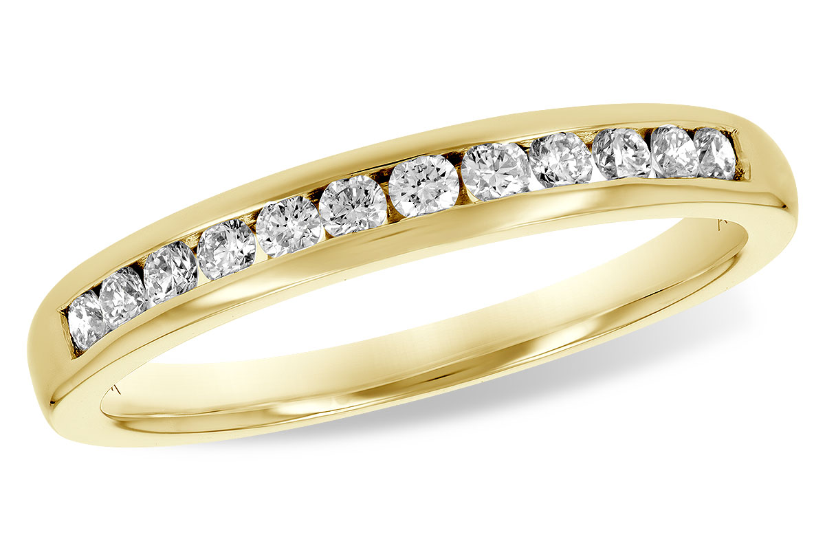 L187-89202: LDS WED RG .25 TW (12 STONES)
