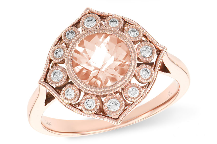 L188-76475: LDS RG .90 MORGANITE 1.05 TW