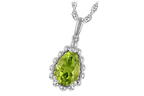 L189-67439: NECKLACE 1.30 CT PERIDOT