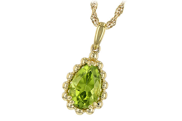 L189-67439: NECKLACE 1.30 CT PERIDOT