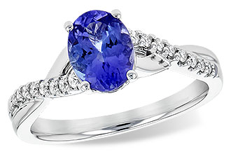 L190-61075: LDS RG 1.20 TANZANITE 1.35 TGW