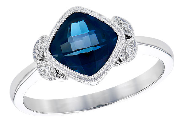 L273-35611: LDS 1.63 LONDON BLUE TOPAZ 1.65 TGW