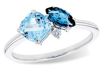 L274-20130: LDS RG 1.49 TW BLUE TOPAZ 1.52 TGW