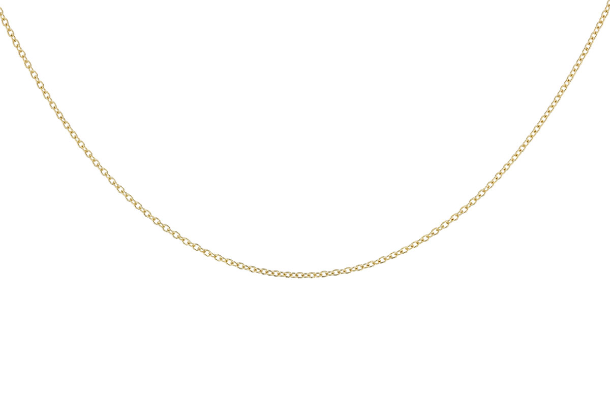 L274-24666: CABLE CHAIN (18IN, 1.3MM, 14KT, LOBSTER CLASP)