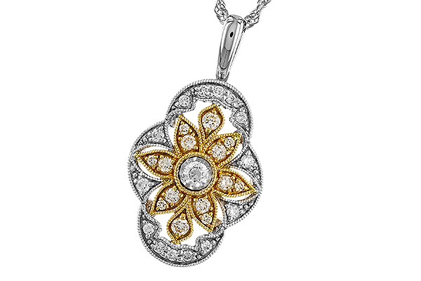 L274-24711: NECKLACE .33 TW