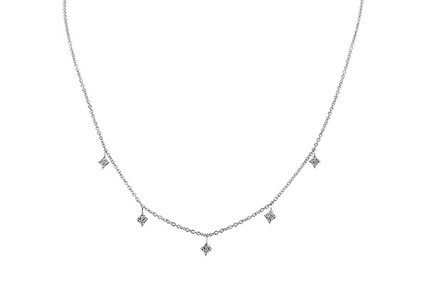 L274-25593: NECKLACE .19 TW (18")