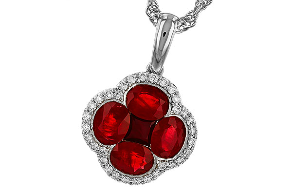 L275-11002: NECKLACE 1.72 RUBY 1.87 TGW