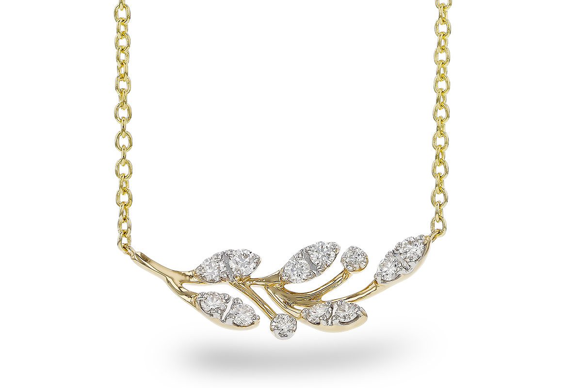 L275-11911: NECKLACE .32 TW (18")