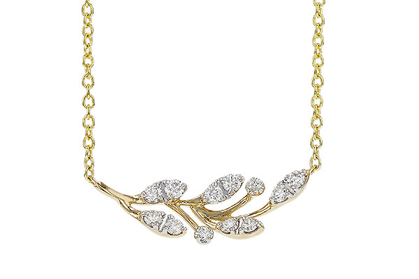 L275-11911: NECKLACE .32 TW (18")