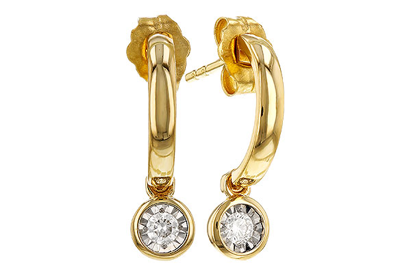 L275-15593: EARRINGS .10 TW