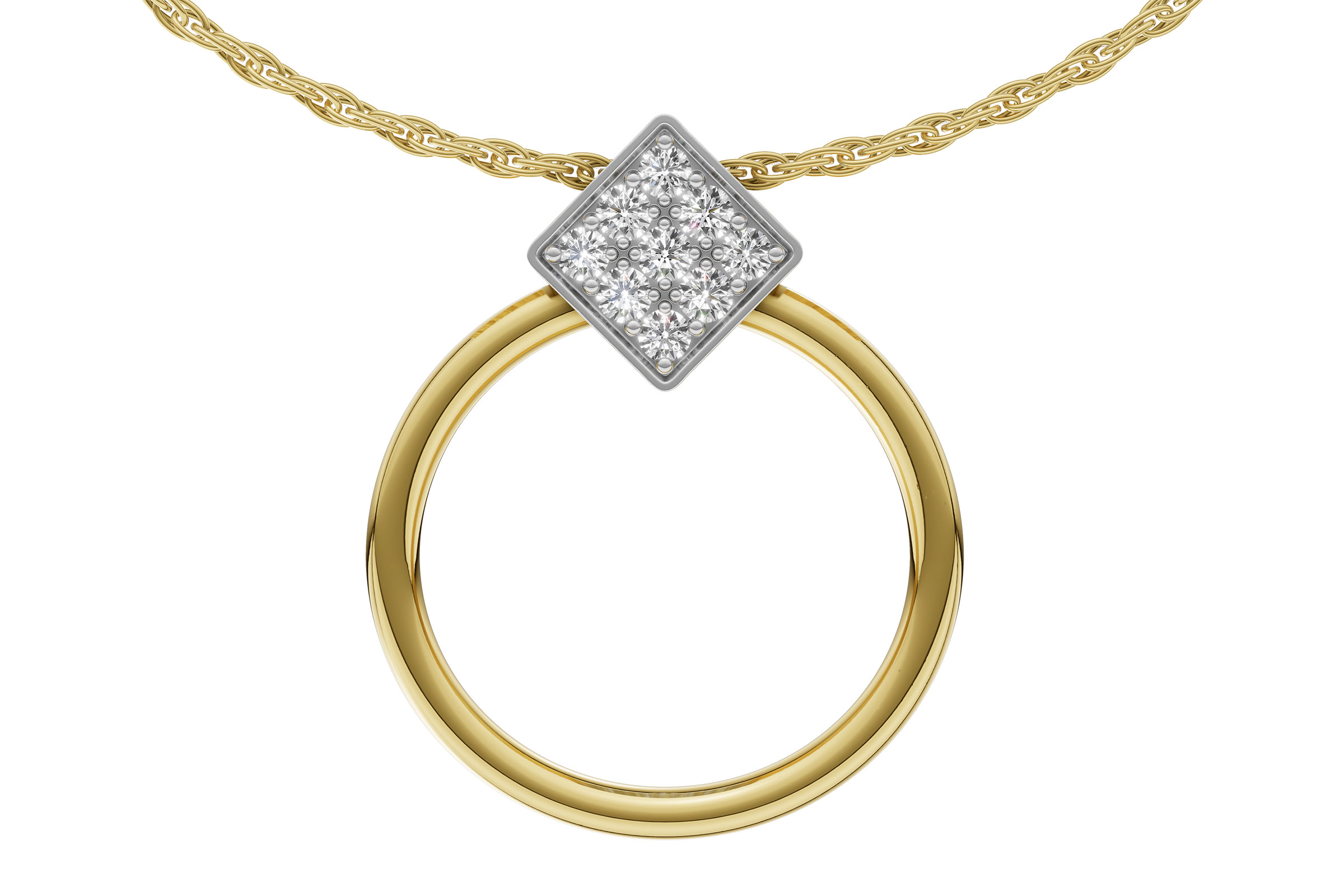 L276-01030: NECKLACE .25 TW