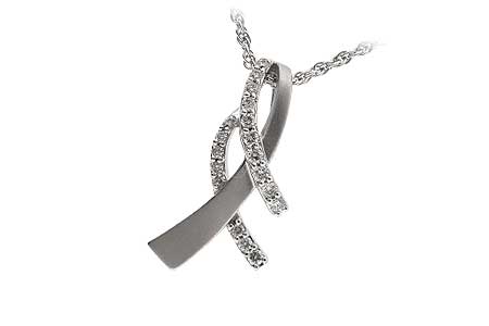M006-91075: NECKLACE .15 TW