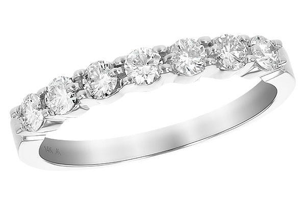 M093-32902: LDS DIA WED RG .50 TW (7 STONES)