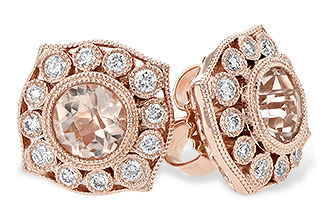 M188-76475: EARR .75 MORGANITE .98 TGW
