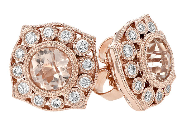 M188-76475: EARR .75 MORGANITE .98 TGW