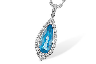 M189-66475: NECK 2.40 BLUE TOPAZ 2.65 TGW