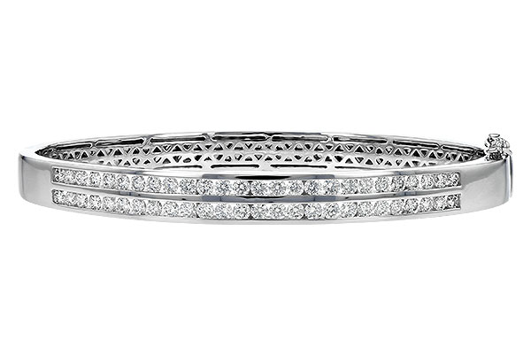 M189-71966: BANGLE BRACELET 2.00 TW (2 ROW)