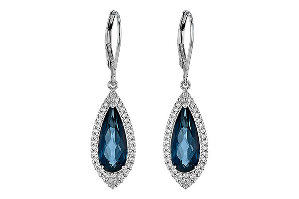M190-55548: EARR 5.05 LONDON BLUE TOPAZ 5.42 TGW