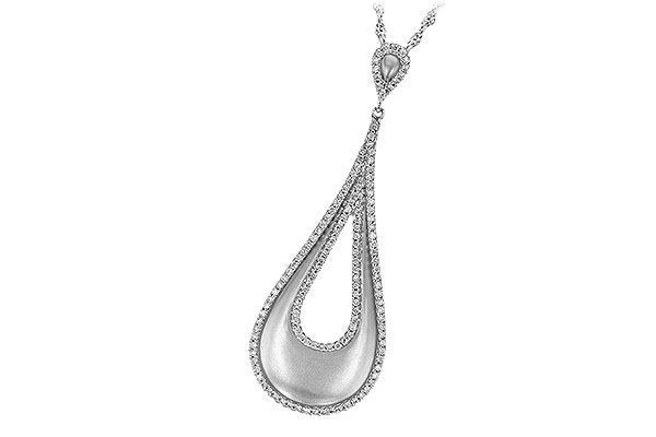 M190-55575: NECKLACE .54 TW