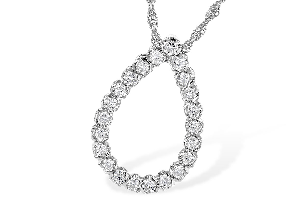 M190-60139: NECKLACE .50 TW