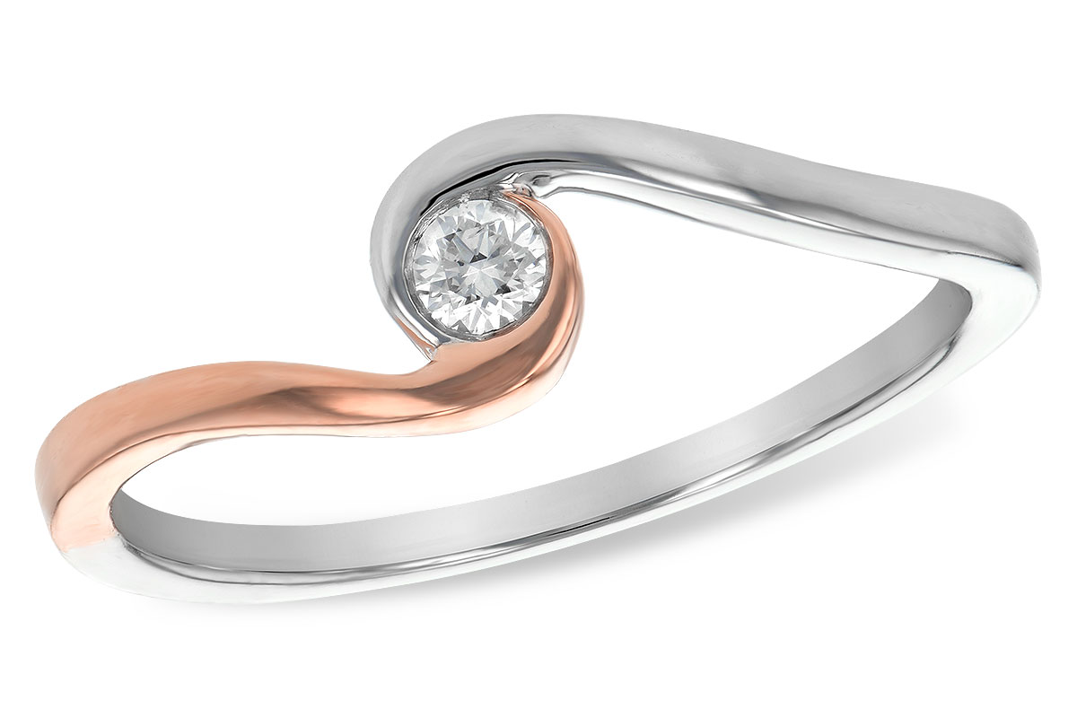 M190-60148: B189-68285 W/ ROSE GOLD TRIM .07 BR
