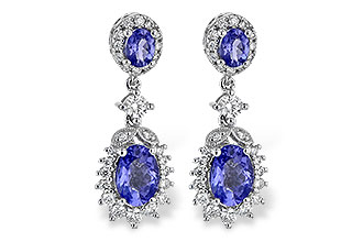 M190-60175: EARR 1.80 TW TANZANITE 2.33 TGW