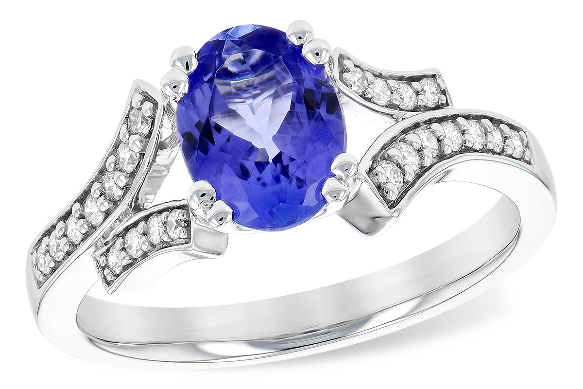 M190-61084: LDS RG 1.15 TANZANITE 1.30 TGW
